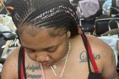 Cornrows in a versatile style